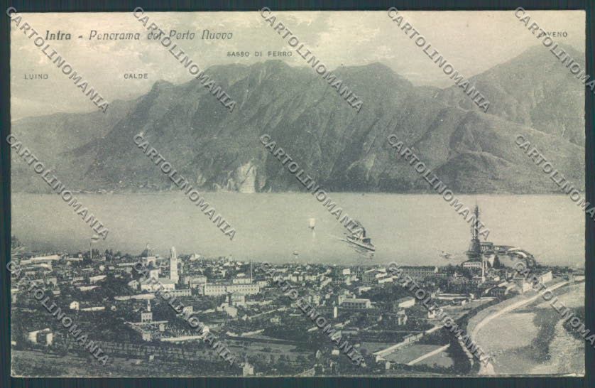 Verbania Intra cartolina ZQ5702 – fronte