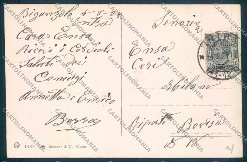 Verbania Intra cartolina ZQ5704 – retro