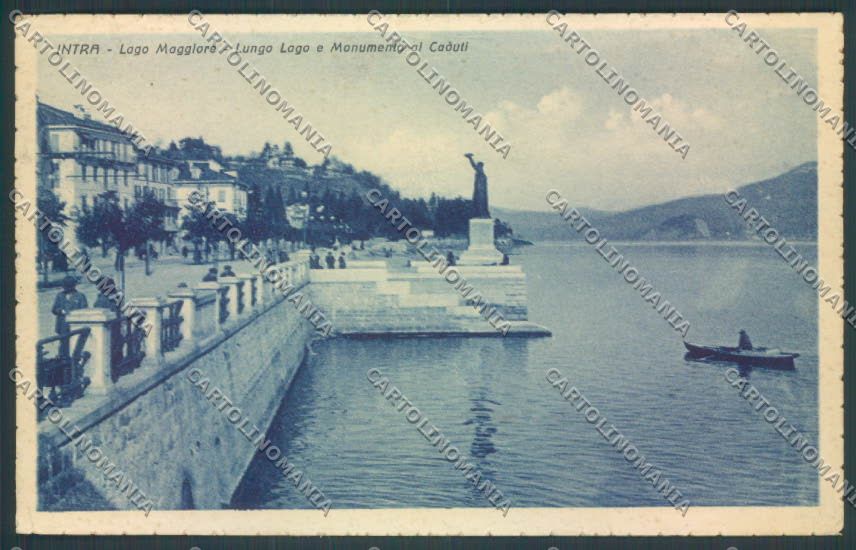 Verbania Intra PIEGA cartolina ZQ5708 – fronte
