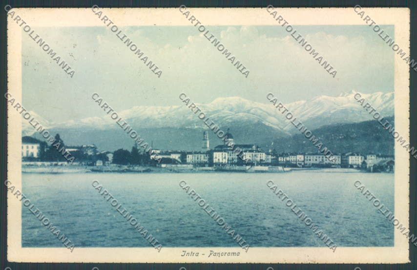 Verbania Intra cartolina ZQ5713 – fronte