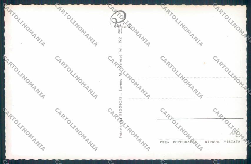 Verbania Intra Battello Foto cartolina ZQ5719 – retro