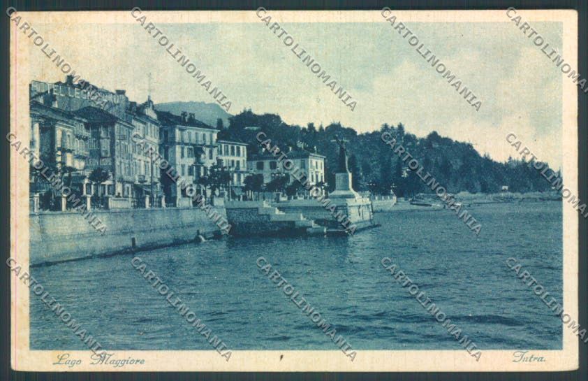 Verbania Intra PIEGHINE cartolina ZQ5721 – fronte