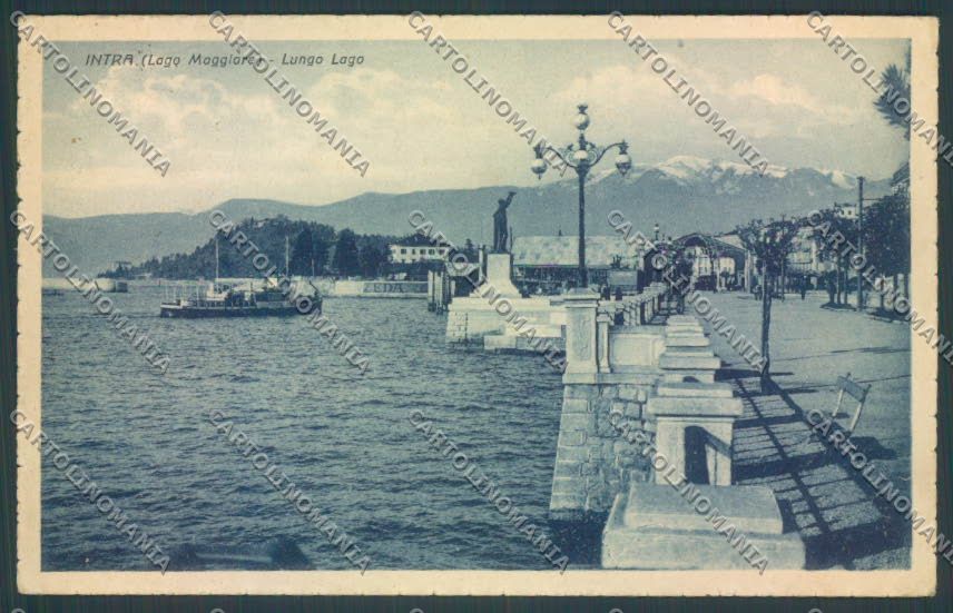 Verbania Intra Battello cartolina ZQ5726 – fronte
