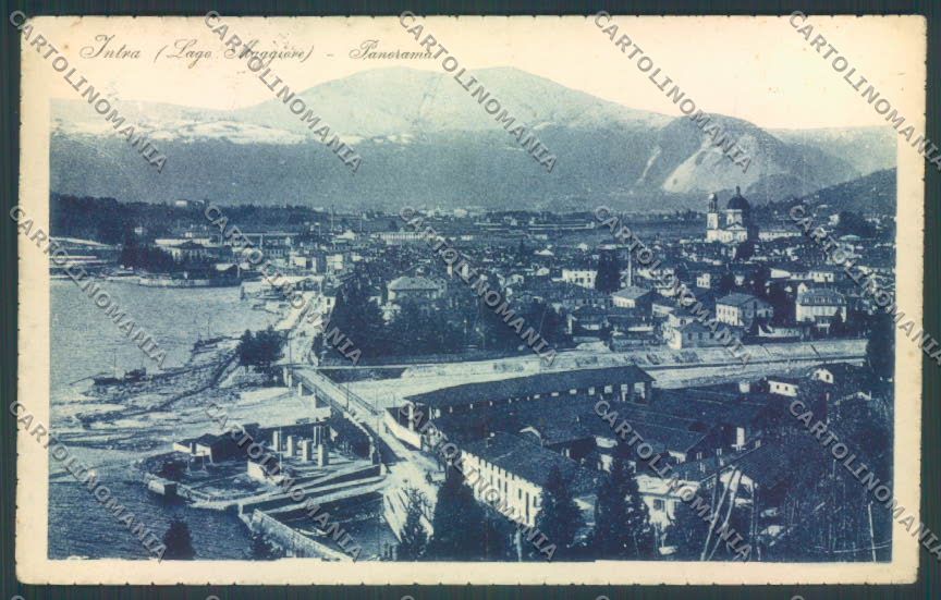 Verbania Intra cartolina ZQ5728 – fronte