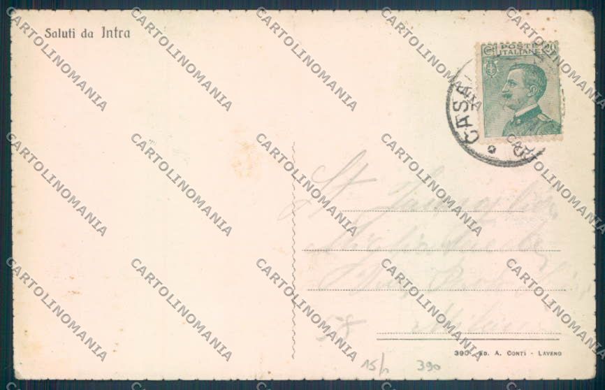 Verbania Intra cartolina ZQ5728 – retro