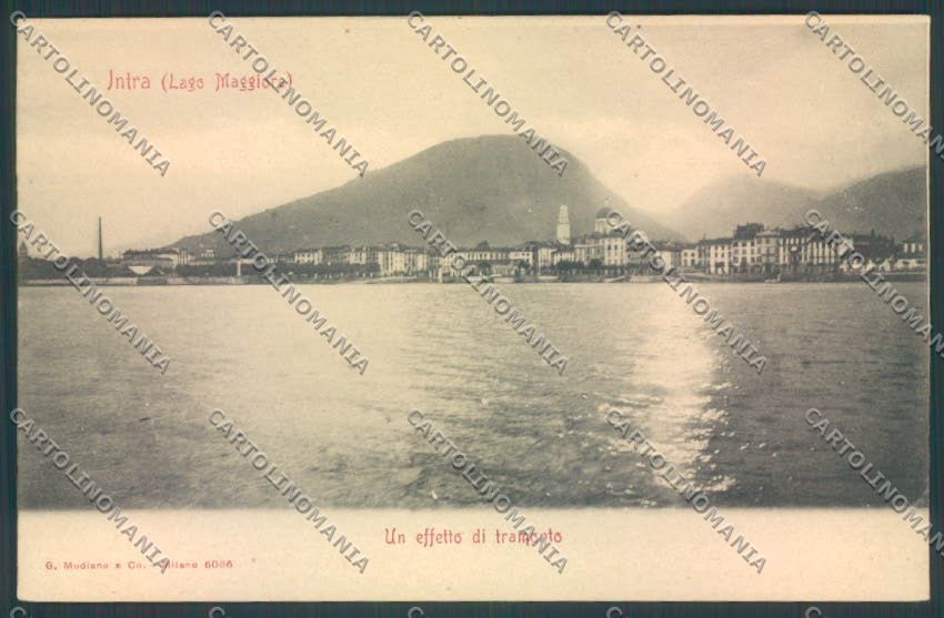 Verbania Intra cartolina ZQ5730 – fronte