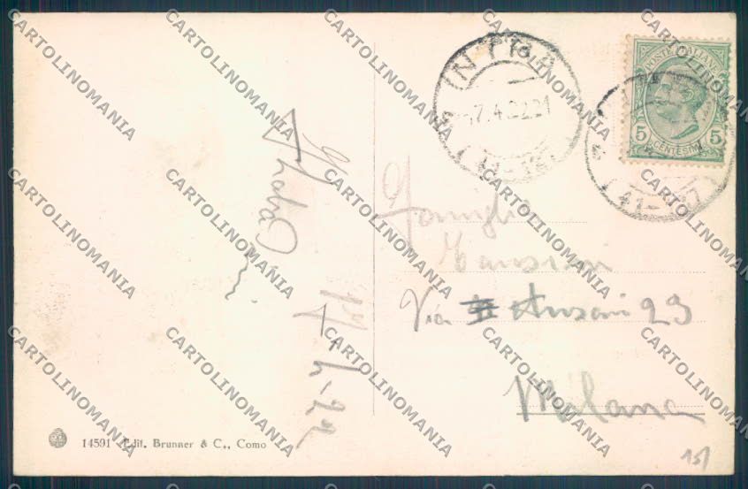Verbania Intra cartolina ZQ5732 – retro