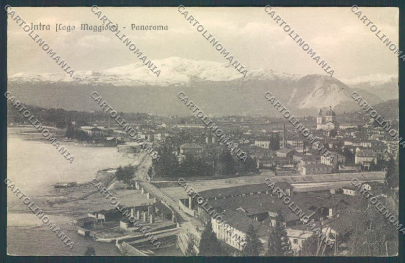 Verbania Intra cartolina ZQ5733 – fronte