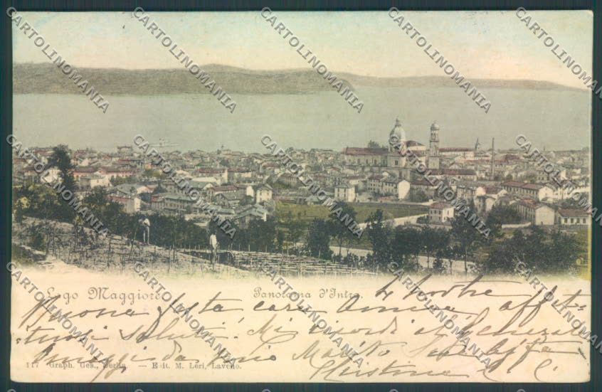 Verbania Intra cartolina ZQ5735 – fronte