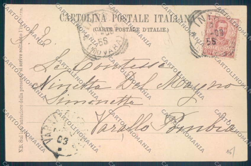 Verbania Intra cartolina ZQ5735 – retro