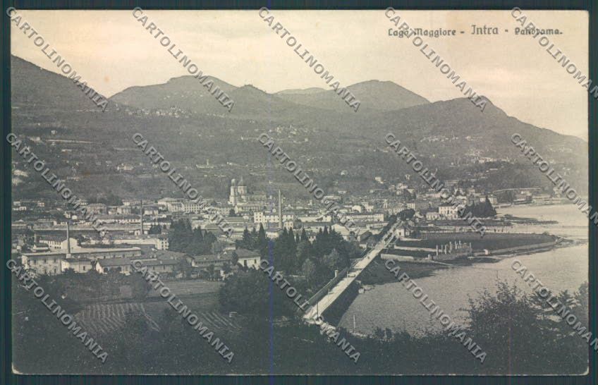 Verbania Intra cartolina ZQ5740 – fronte