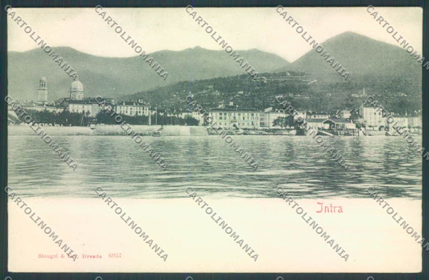 Verbania Intra cartolina ZQ5744 – fronte