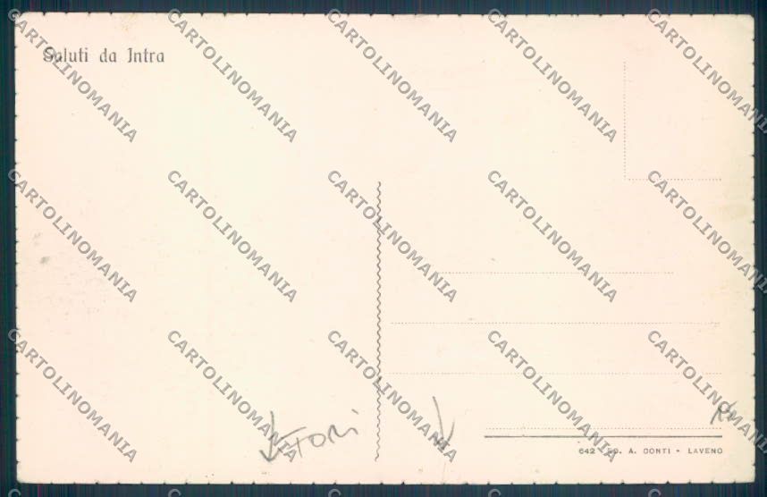 Verbania Intra FORI cartolina ZQ5745 – retro