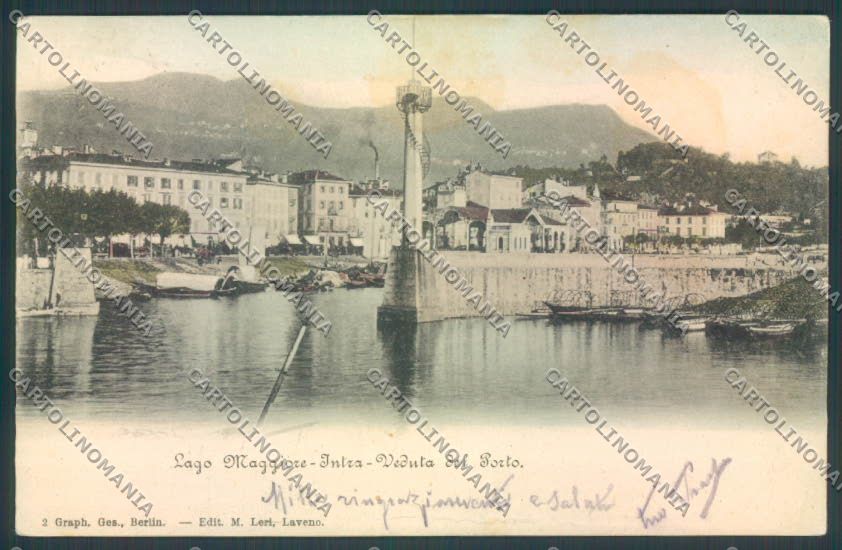 Verbania Intra cartolina ZQ5748 – fronte