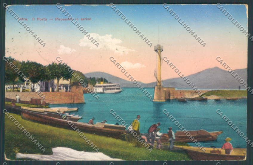 Verbania Intra Barca cartolina ZQ5750 – fronte