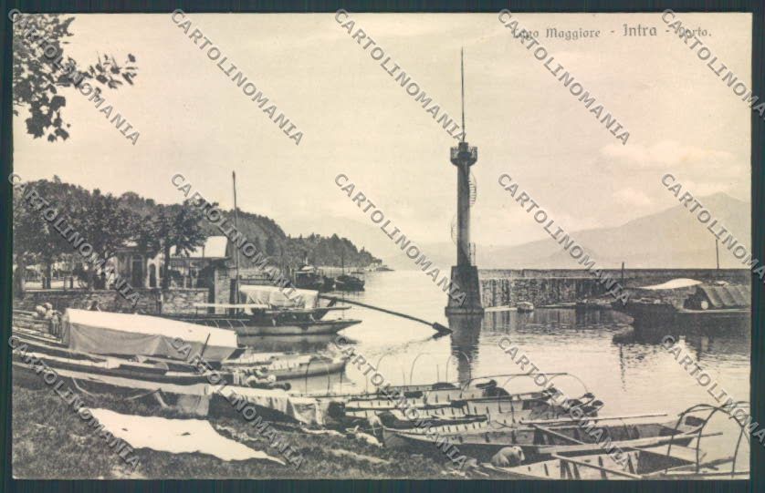 Verbania Intra Barca cartolina ZQ5753 – fronte