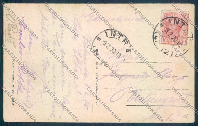 Verbania Intra cartolina ZQ5755 – retro