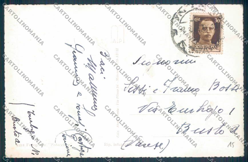 Verbania Intra Foto cartolina ZQ5763 – retro