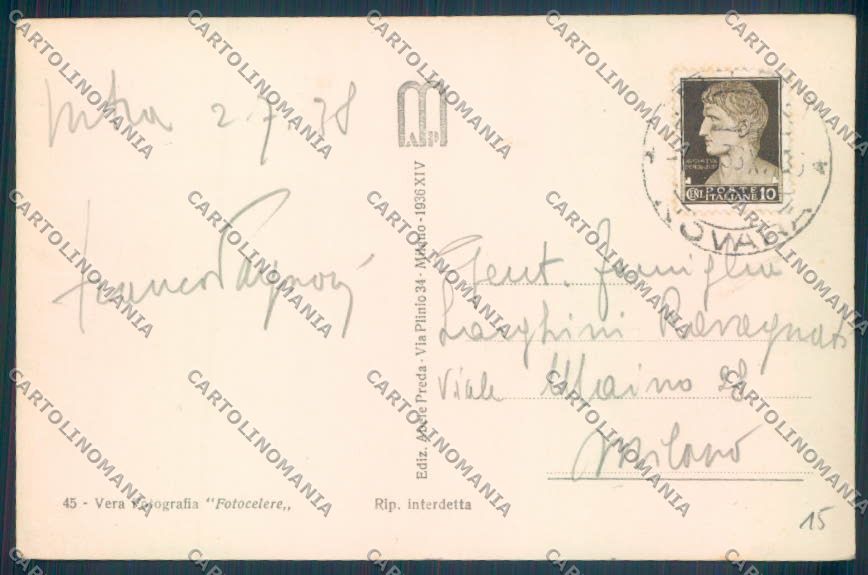 Verbania Intra Foto cartolina ZQ5774 – retro