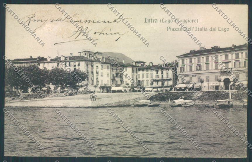 Verbania Intra cartolina ZQ5775 – fronte