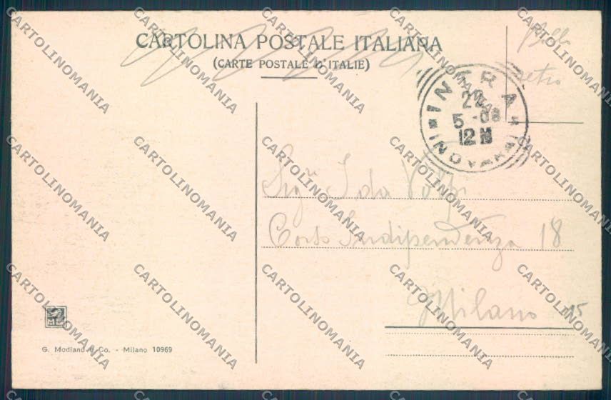 Verbania Intra cartolina ZQ5776 – retro