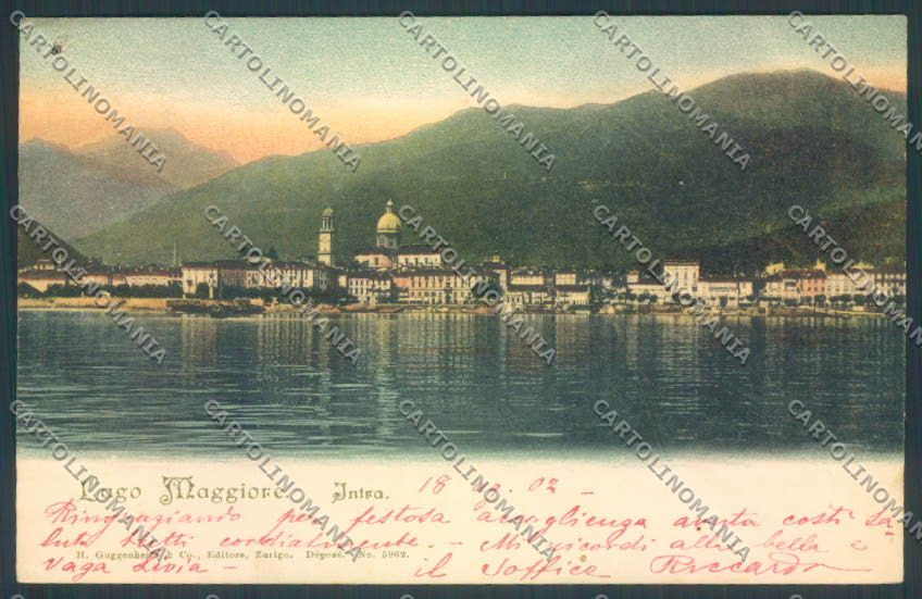 Verbania Intra FORO cartolina ZQ5783 – fronte