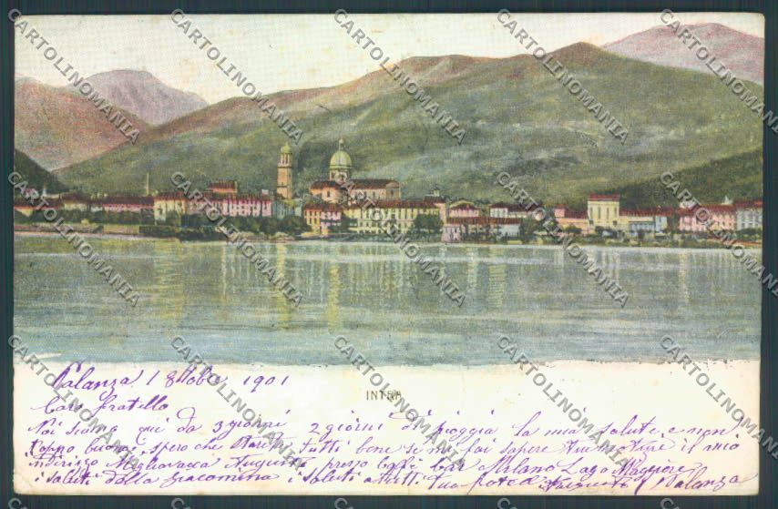 Verbania Intra cartolina ZQ5784 – fronte