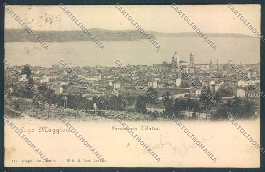 Verbania Intra cartolina ZQ5787 – fronte