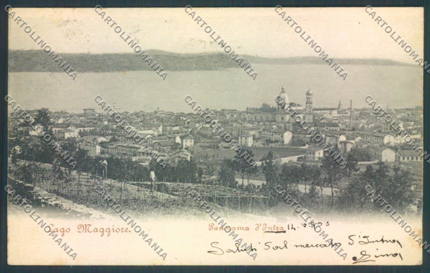Verbania Intra cartolina ZQ5788 – fronte