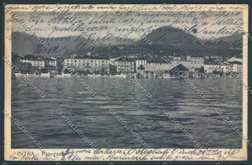 Verbania Intra PIEGHINA cartolina ZQ5789 – fronte