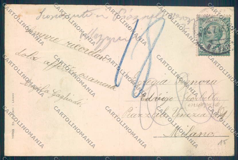 Verbania Intra cartolina ZQ5790 – retro