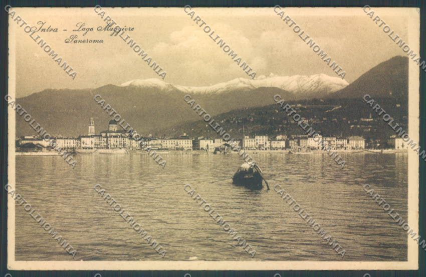 Verbania Intra cartolina ZQ5793 – fronte