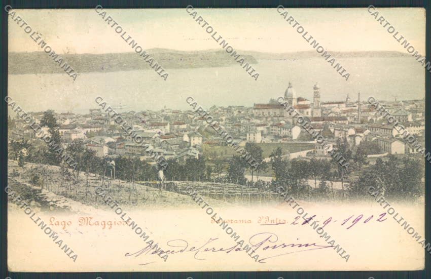 Verbania Intra cartolina ZQ5798 – fronte