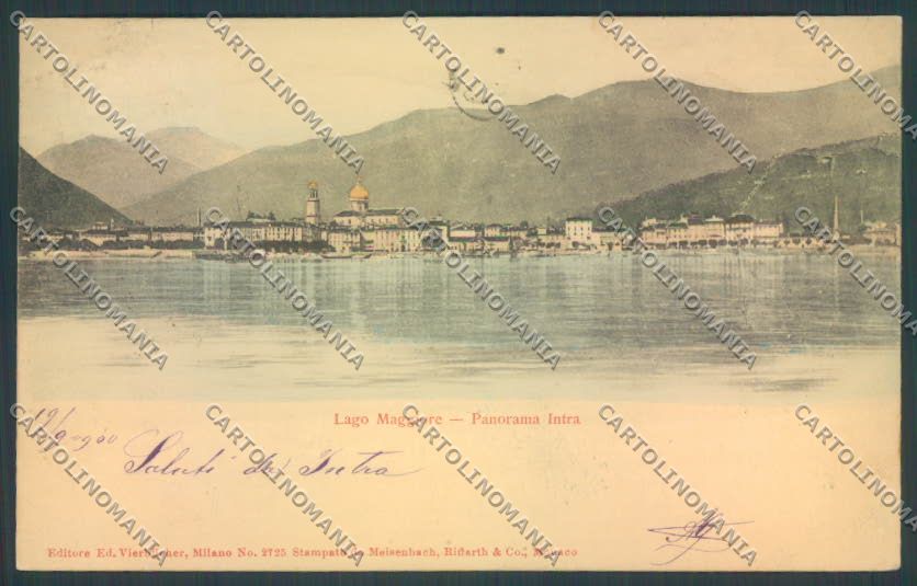 Verbania Intra cartolina ZQ5799 – fronte