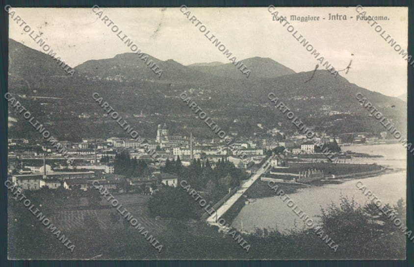 Verbania Intra cartolina ZQ5804 – fronte
