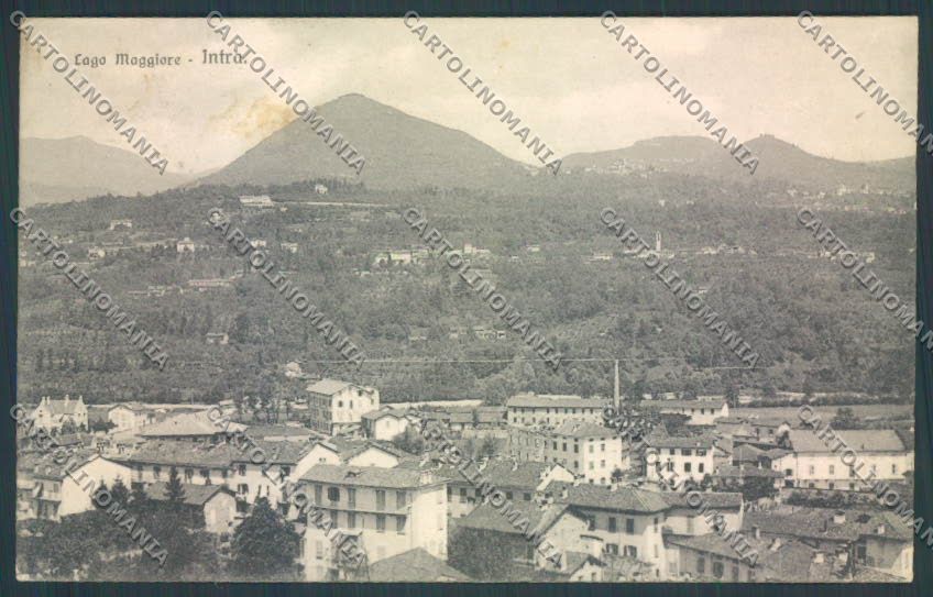 Verbania Intra cartolina ZQ5809 – fronte