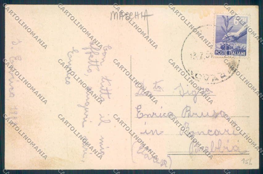 Verbania Intra Ospizio MACCHIA cartolina ZQ5818 – retro