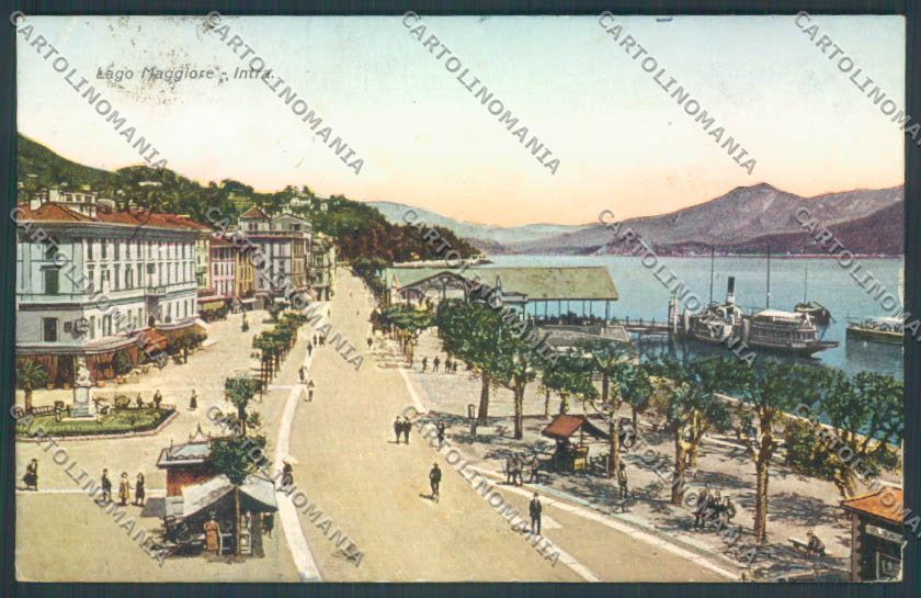 Verbania Intra Battello cartolina ZQ5820 – fronte