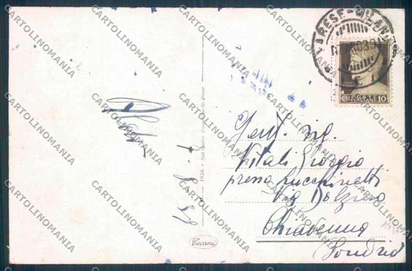 Verbania Intra Battello cartolina ZQ5820 – retro