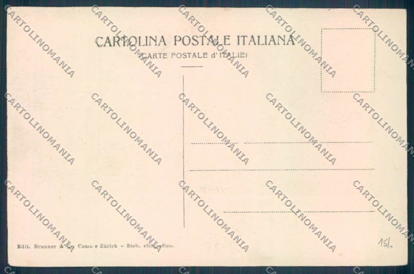 Verbania Intra Battello cartolina ZQ5821 – retro