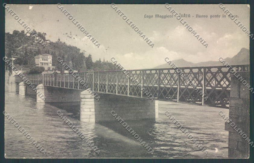 Verbania Intra ABRASA cartolina ZQ5822 – fronte