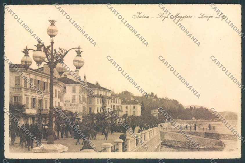 Verbania Intra cartolina ZQ5825 – fronte