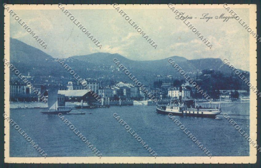 Verbania Intra Battello cartolina ZQ5837 – fronte