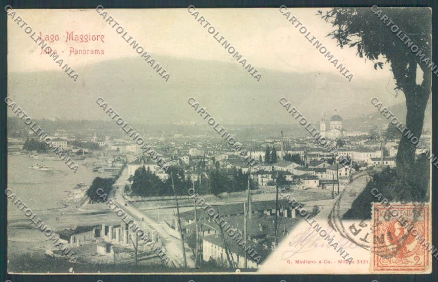 Verbania Intra cartolina ZQ5842 – fronte
