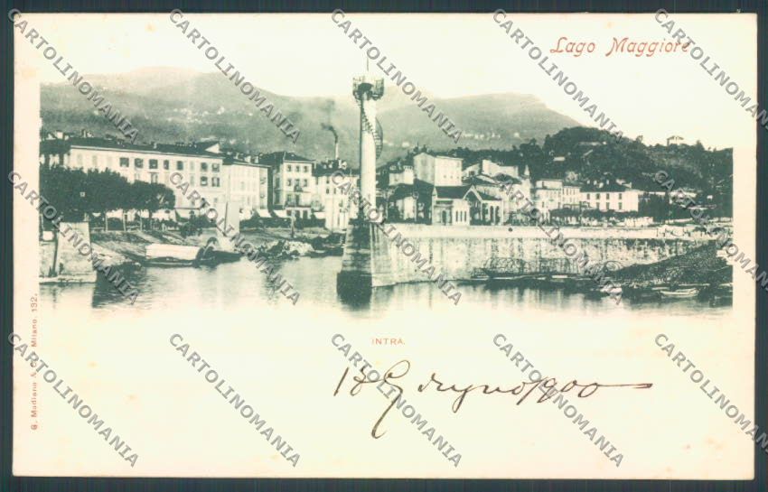 Verbania Intra cartolina ZQ5843 – fronte
