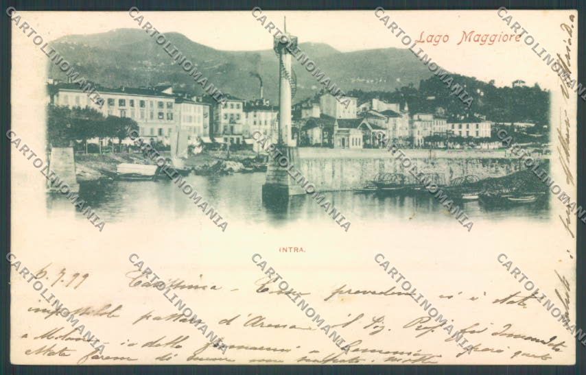 Verbania Intra cartolina ZQ5844 – fronte
