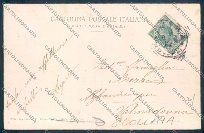Verbania Intra SCOLLATA cartolina ZQ5846 – retro