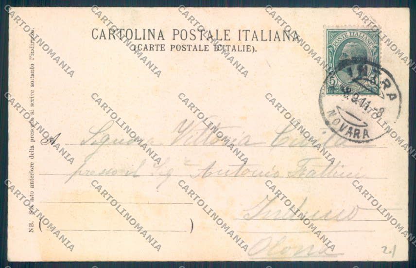 Verbania Intra cartolina ZQ5847 – retro