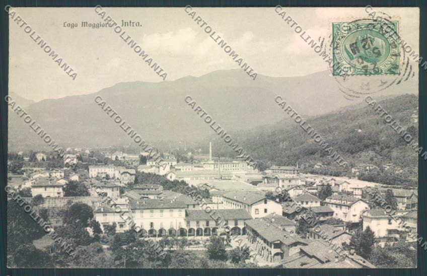 Verbania Intra cartolina ZQ5849 – fronte