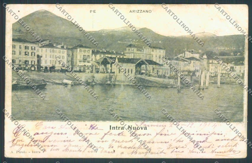 Verbania Intra cartolina ZQ5852 – fronte